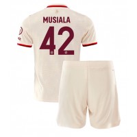 Maglie da calcio Bayern Munich Jamal Musiala #42 Terza Maglia Bambino 2024-25 Manica Corta (+ Pantaloni corti)